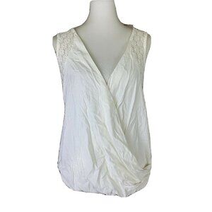 Sunday In Brooklyn M Womens Top Lace Detail Cross